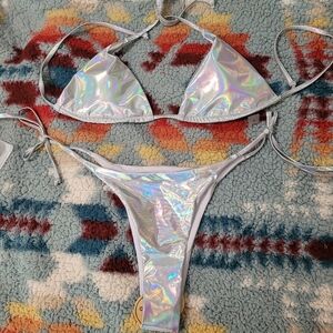 Women Silvery Shimmer bikini
